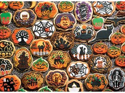 Cobble Hill Familienpuzzle Halloween Cookies 350 Teile Karton