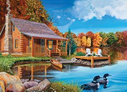 Cobble Hill XXL Pieces - Loon Lake - 500 pieces