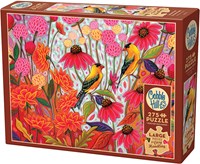Cobble Hill Puzzle - XXL Teile - Springtime Goldfinches - 275 Teile Naturspaß-2