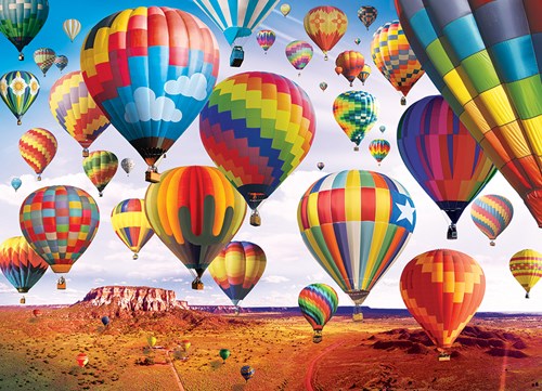 Cobble Hill puzzle - Puzzle 500 pièces paysage - Up in the Air XXL