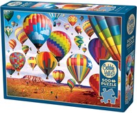 Cobble Hill Puzzle - 500 Teile Landschaft - Up in the Air XXL Puzzleteile-2