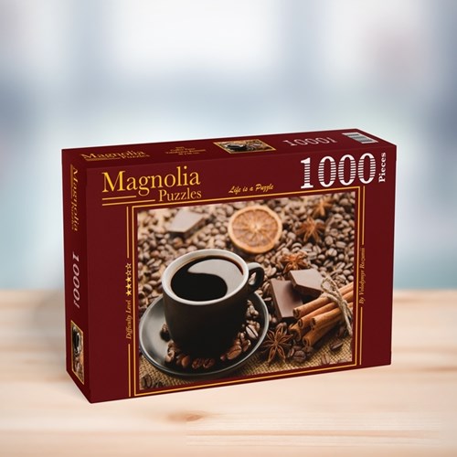 Magnolia Puzzle Coffee Time - 1000 Teile buntes Puzzle-2
