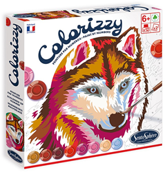 SentoSphère Colorizzy Schilder op Nummer Bosdieren