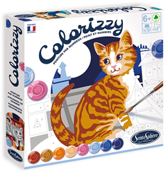 SentoSphère Colorizzy Schilder op Nummer Katten