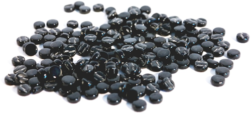 Colourful Mosaics Colourful Dots Zwart 100 gr