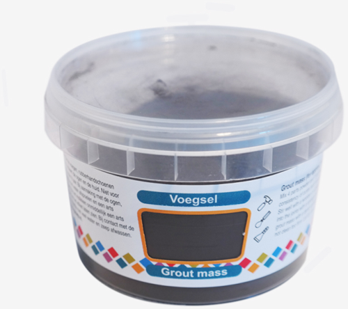Colourful Mosaics Mosaik Fugenmörtel schwarz 500 gr für kreative Projekte