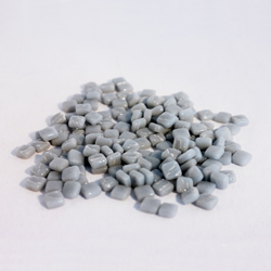 Colourful Mosaics Mosaiksteine grau 100 g Glas Dekoration