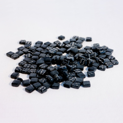 Colourful Mosaics Mosaiksteine schwarz recyceltes Glas 100 Gramm