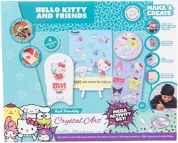 Hello Kitty Bastelset Crystal Art Mega Aktivitätsset für Kinder