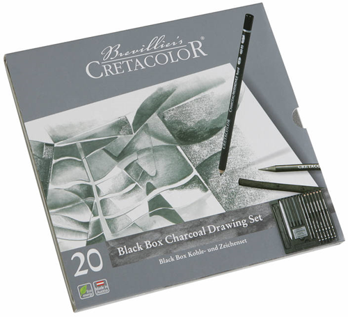 Cretacolor Cretacolor Houtskool Tekenset 20-delig
