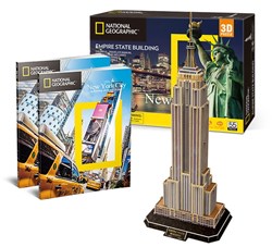 Cubic Fun 3D Puzzle - Empire State Building Modellbau Spielzeug