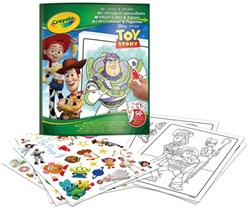 Crayola Malspaß Malbuch mit Stickern Toy Story 5