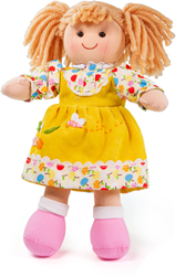 BigJigs Daisy - Blonde Hair/Yellow Dress