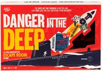 Danger in the Deep Escape Room Spiel Rätselbuch für Kinder