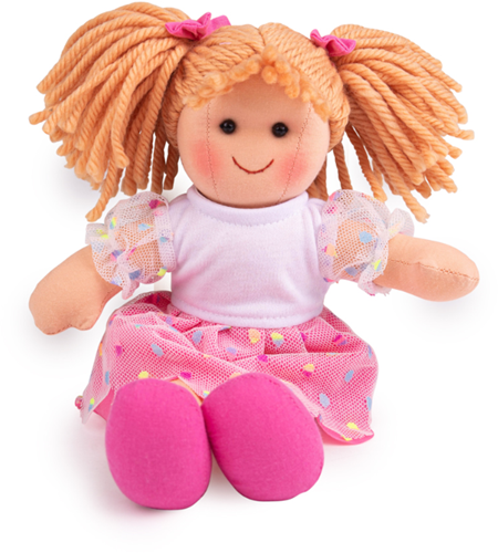 BigJigs Puppe Darcie - weiche Babypuppe 28cm für Kinder-2