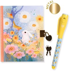 Djeco LOVELY PAPER - CARNETS Carnet secret Kendra - Feutre magique - FSC MIX