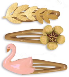 Djeco Haaraccessoires - Barrettes Carmen Set mit 3 für Kinder