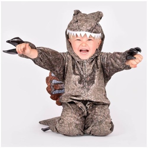 DEN GODA FEN-JUMPSUIT DINO  SPINOSAURUS - 110 /  4-5 JAAR