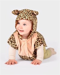 Den Goda Fen cape léopard déguisement pour enfants 1-4 ans