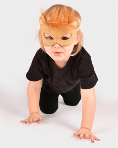 Den Goda Fen Löwenmaske aus Karton für Kinder - Verkleidungsspielzeug