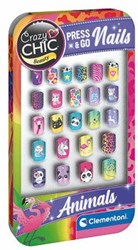 Clementoni faux ongles jouet animaux - Crazy Chic Press & Go