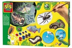 SES creative B007IUOAQ0 Gruseltiere gießen Glow in The Dark SES 01153 Scary Animals, Multi