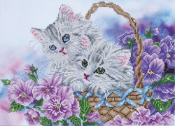 Diamond Dotz Diamond Dotz - Kitty Basket