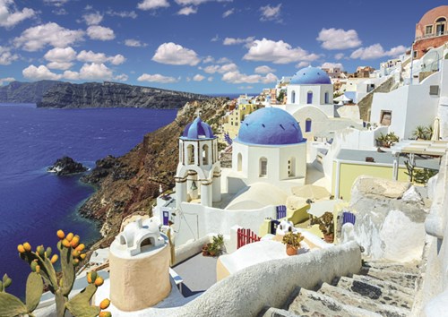 DToys Discover Europe - Santorini - 1,000 pieces
