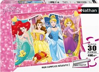 Nathan puzzle Disney Princess - 30 pièces puzzle carton enfant-2