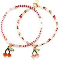Djeco coffret bracelets perles et bijoux Tila et Cerises - jouet créatif