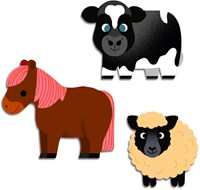 Djeco LES PETITS CADEAUX DES PETITS - STICKERS Animaux de la ferme - FSC MIX