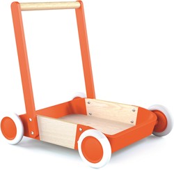 Djeco - Rollator orange, Mehrfarbig (Orange Tritt'it 30205)