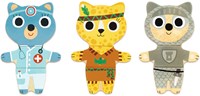 Djeco Holzpuzzle Dressup - mix - FSC Holzspielzeug-3