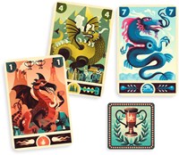 Djeco jeu de cartes Dragon deck - FSC MIX - cartes jeu enfants