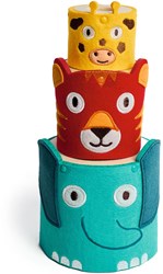 Djeco Stapelblöcke SoftiTotem für Babys - FSC 100% nachhaltiges Spielzeug