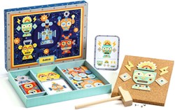 Djeco Hammer-Spiel Roboter tap tap - FSC Holzspielzeug