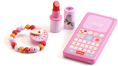 Djeco Birdie Tasche und Zubehör - FSC Holzspielzeug für Kinder-3