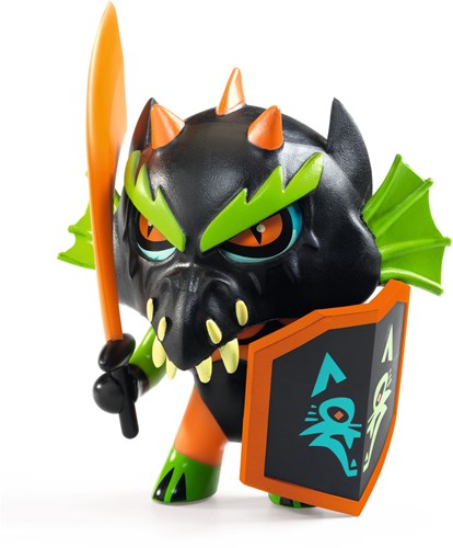 Djeco Spielfigur Drack knight Ritter mit Drachenmaske
