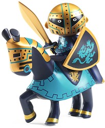 Djeco Spielfigur Dragon Knight Ritter mit Pferd und Zubehör