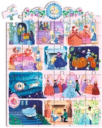 Djeco puzzle Cendrillon - 54 pièces - carton FSC MIX