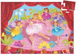 Djeco La ballerine à la fleur - 36 pcs