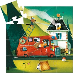 Djeco Le camion de pompier - 16 pcs