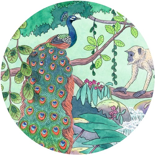 Djeco Puzzle Spielzeug Jungle indienne 54 Teile FSC MIX-3