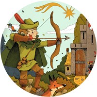 Djeco puzzle Robin des Bois - puzzle enfant 36 pièces-3