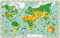 Djeco Tour du monde 200pcs + livret