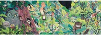 Djeco puzzle galerie hiboux et oiseaux - 1000 pièces carton FSC