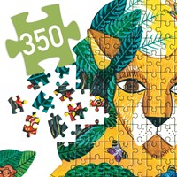 Djeco Puzzle Löwe - 350 Teile - FSC MIX - buntes Spielzeug-2