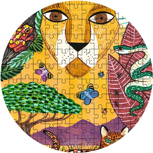 Djeco Puzzle Löwe - 350 Teile - FSC MIX - buntes Spielzeug-3