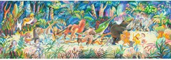 Djeco puzzle 200 pièces - groupe de musique de la forêt pour enfants