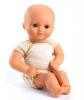 Djeco poupées 32 cm Neige - poupée bébé douce avec pyjama-2